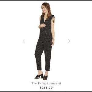 HATCH Collection Black Batik Twilight Jumpsuit